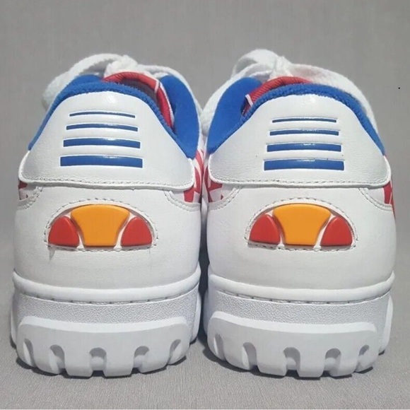 Ellesse Tanker LO OG LTHR AF White Athletic Sneakers Size 7 NEW - Picture 3 of 9